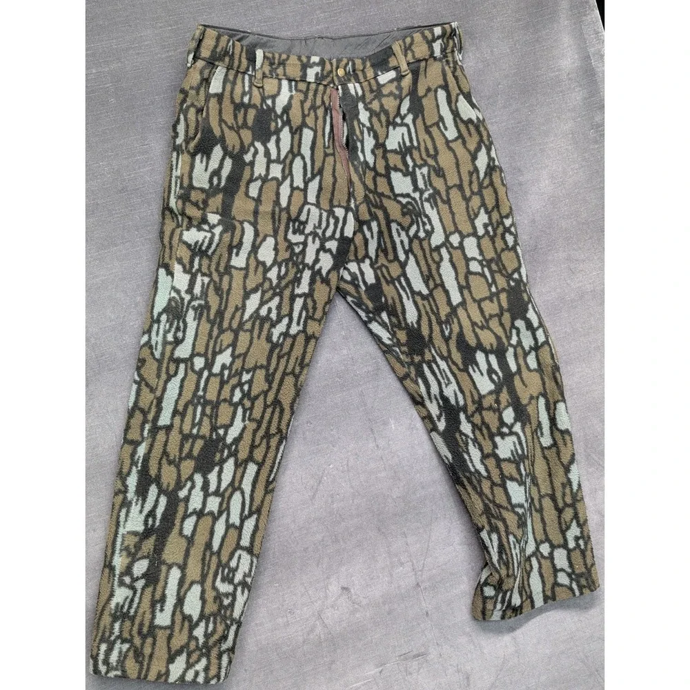 VTG Cabelas Pants Mens L Regular Real Tree Camo Goretex Whitetail Clothing USA